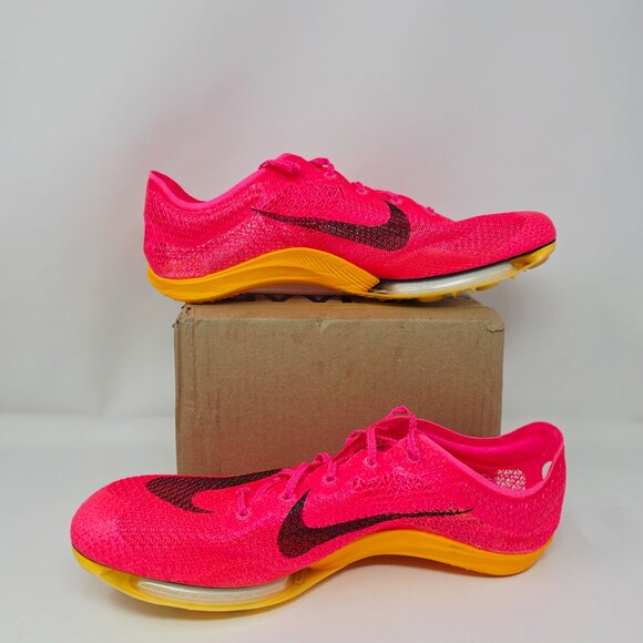 Nike Air Zoom Victory Pink Orange Track Field Shoes Cleats CD4385-600 Size 12.5 - Picture 2 of 8